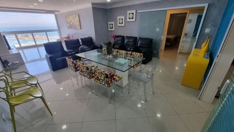 Imagem Apartamento com 4 dormitórios à venda, 180 m² - Pitangueiras - Guarujá/SP