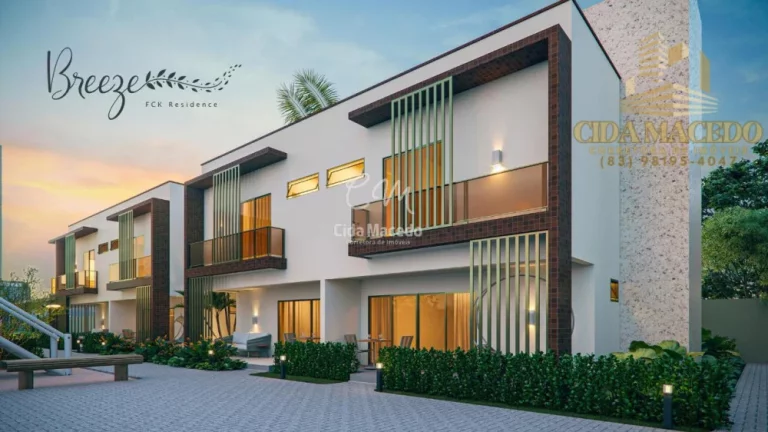 Casa em Condomínio para Venda em Cabedelo, Ponta de Campina, 3 dormitórios, 1 suíte, 2 banheiros, 1 vaga