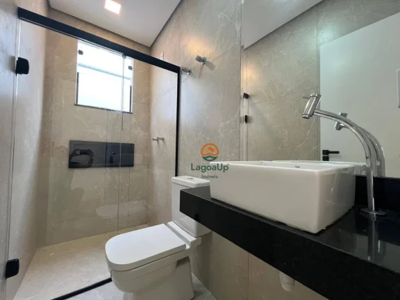 Imagem Casa com 3 dormitórios à venda, 110 m² por R$ 980.000,00 - Residencial Riviera - Lagoa Santa/MG