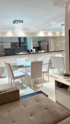 Imagem Apartamento com 3 dormitórios à venda, 70 m² por R$ 479.000,00 - Vila Valparaíso - Santo André/SP