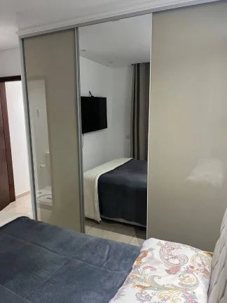 Imagem Apartamento com 2 dormitórios à venda, 55 m² por R$ 390.000,00 - Vila Camilópolis - Santo André/SP
