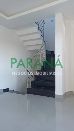 Imagem Sobrado novo a venda com quintal de 125 m², face n