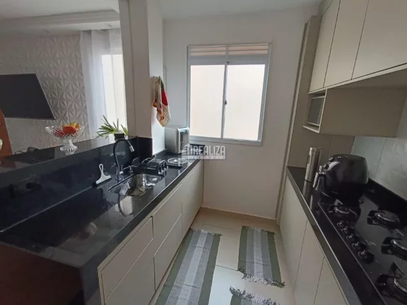 Imagem Apartamento de 2 dormitórios com móveis planejados e piscina no Residencial Toscana, em Uberaba