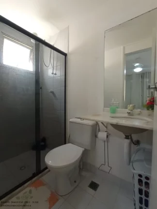 Imagem Apartamento à venda em Lauro de Freitas-BA, Buraquinho: 3 quartos, 1 suíte, 2 salas, 1 banheiro, 1 vaga, 71m².