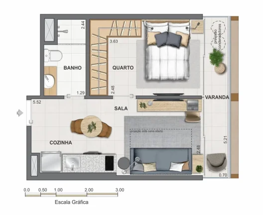 Imagem APARTAMENTO RESIDENCIAL em Rio de Janeiro - RJ, Barra da Tijuca