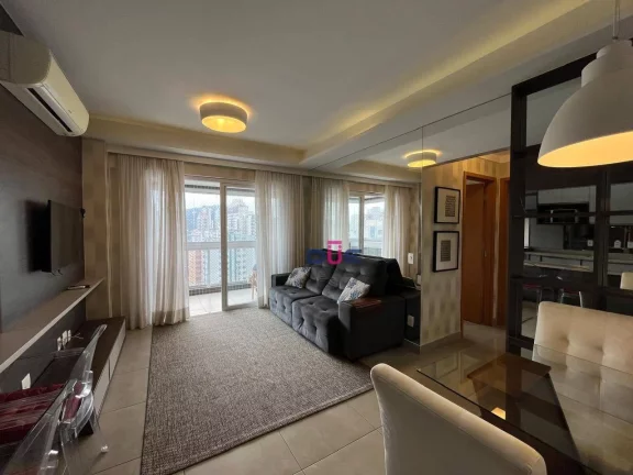 Imagem Apartamento porteira fechada com 2 dormitórios à venda, 72 m² por R$ 1.650.000 - Gonzaga - Santos/SP