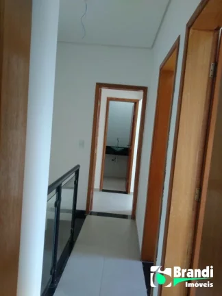 Imagem Sobrado Novo 3 dorms, 1 suite, 3 vagas c/ churrasqueira