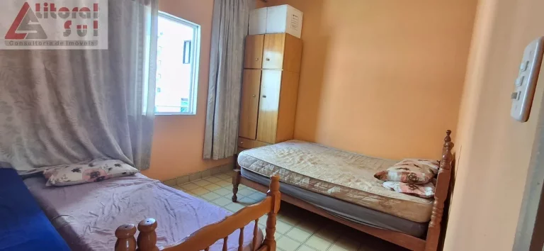 Imagem Apartamento à venda em Praia Grande-SP, Tupi: 1 quarto, 1 sala, 1 banheiro, 1 vaga de garagem - 60,00 m² de área