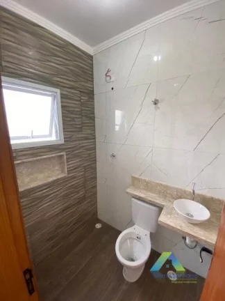 Imagem SANTO ANDRÉ Sobrado 144M² novo, 3 dormitórios, 3 vagas com ótima localização e valor !!!