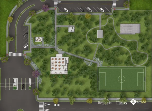 Foto do imóvel: Belvedere Home Resort: Terreno em Condomínio em Cascavel - Lançamento com Áreas de Lazer e Conforto