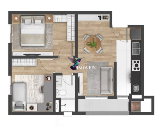Imagem Solar dos Pampas - Apartamento no bairro Colina em Guaíba-RS