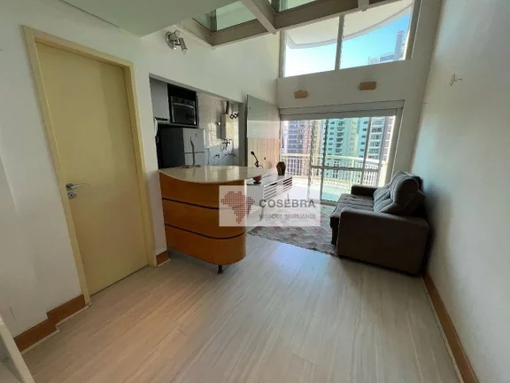 Imagem Apartamento Duplex com 1 dormitório para alugar, 55 m² por R$ 6.500,00/mês - Vila Nova Conceição - São Paulo/SP