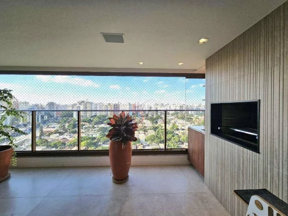 Imagem Apartamento mobiliado com 3 dormitórios suítes à venda no Stella Campo Belo SP