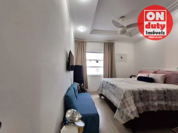 Imagem Apartamento com 2 dormitórios à venda, 80 m² por R$ 360.000,00 - Centro - São Vicente/SP