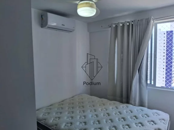 Imagem Apartamento de porteira fechada com varanda / sacada gourmet e vista para o mar da praia do Bessa /Aeroclube - AP2315