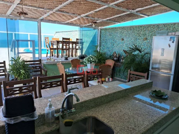 Imagem Cobertura com 4 dormitórios à venda, 456 m² por R$ 3.400.000 - Algodoal - Cabo Frio/RJ