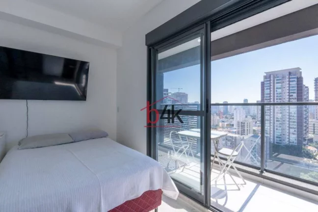Imagem Apartamento com 1 dormitório à venda, 30 m² por R$ 455.000,00 - Brooklin - São Paulo/SP