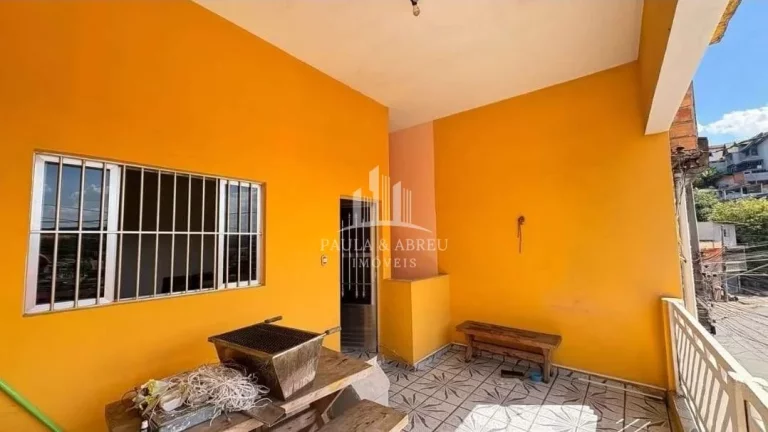 Imagem Sobrado 125m², 3 Quartos, Escritório, 2 Varandas, sendo 1 com Churrasqueira, 2 Banheiros, no Jardim Zaíra 3, Mauá-SP