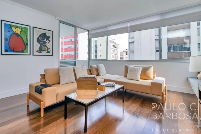 Imagem Higienópolis Venda - 3 Dormitórios (2 Suítes) - 2 Vagas - Mobiliado - 270m²