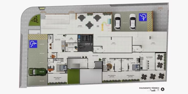 Imagem Flat à venda, 28 m² por R$ 320.172,90 - Jardim Oceania - João Pessoa/PB