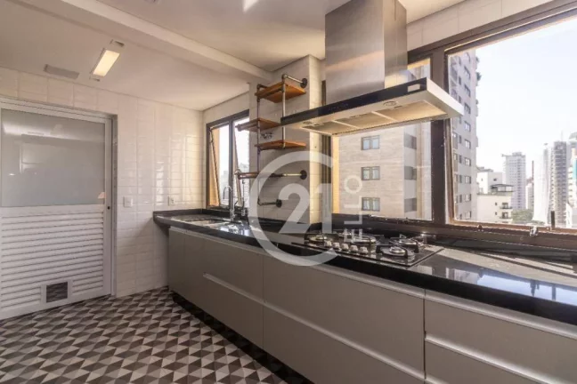 Imagem Moema, 3 suítes, mobiliado