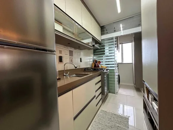 Imagem Apartamento mobiliado com 2 suítes e 2 vagas de garagem no Bairro Ressacada em Itajaí