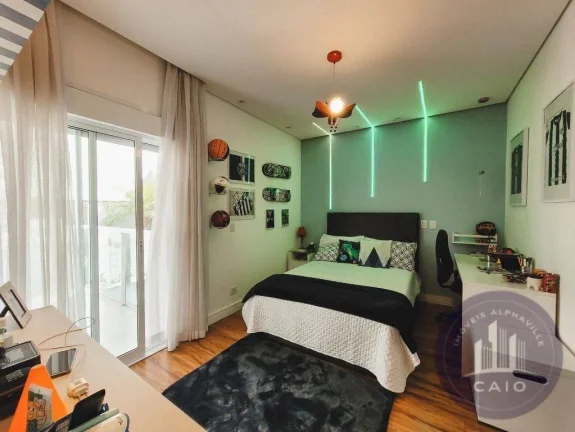 Imagem Casa mobiliada 4 quartos para alugar, 400m² por R$ 32.000/mês Alphaville/SP