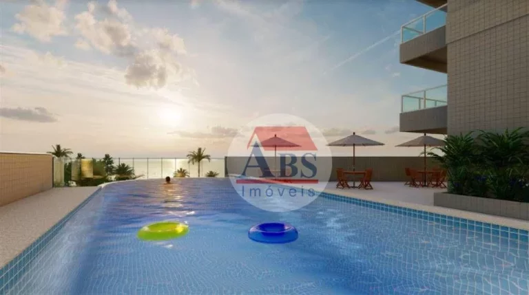 Imagem Apartamento com 2 dormitórios à venda, 70 m² por R$ 390.000,00 - Nova Mirim - Praia Grande/SP