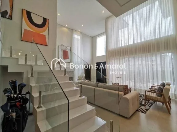 Imagem Magnífica casa mobiliada, Casa moderna, com sala de estar com pé direito duplo, lareira a gás em ...