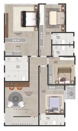 Imagem Apartamento à venda no bairro Pioneiros - Balneário Camboriú/SC