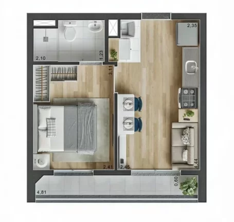 Imagem APARTAMENTO RESIDENCIAL em São Paulo - SP, Brás