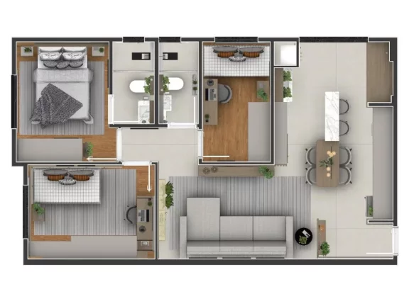 Imagem Apartamento para Venda em Maringá / PR no bairro Zona 07