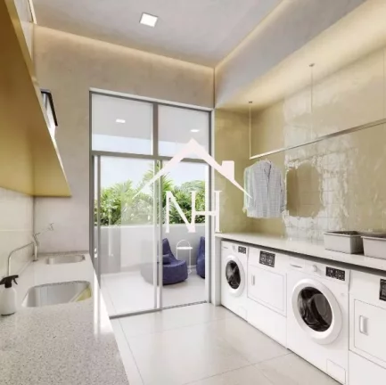 Imagem Studio de 29m com dormitório e terraço,Churrasqueira,Deck, Fitness, Pet Place, Piscina, Sauna, Solarium, Spa, Bicicletário Lavanderia, Salão de Festas