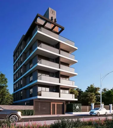 Imagem Apartamento com 2 dormitórios sendo 1 suíte e 1 vaga de garagem em Governador Celso Ramos/SC