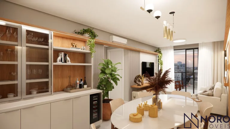 Imagem Apartamento 2 Dorm. c/ Suíte e Sacada Gourmet em Camobi - Ed. Esperanto