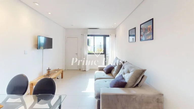 Imagem Flat disponível para locação no Le Bougainville, com 42m², 1 dormitório e 1 vaga de garagem