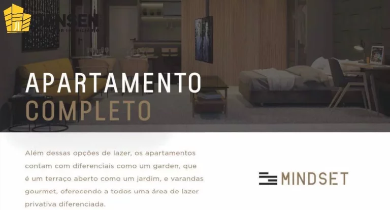 Imagem MINDSET, APARTAMENTOS COM 01, 02 E 03 QUARTOS EM MANAÍRA