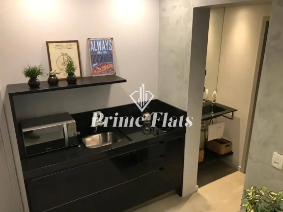 Imagem Flat disponível para locação no Condomínio V XChange Jardins, com 34m², 1 dormitório e 1 vaga