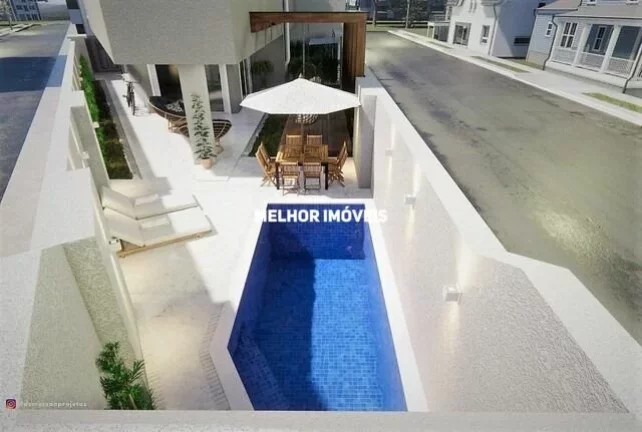 Imagem Casa Nova á Venda com 03 Dormitórios sendo 01 Suíte Localizado no Centro de Camboriú - SC