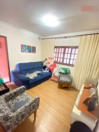 Imagem Casa térrea à venda na Vila Jerusalem, bairro dos Casas, São Bernardo do Campo, próximo da Rodovia Anchieta, com 3 dormitórios, 2 vagas, 100 m².