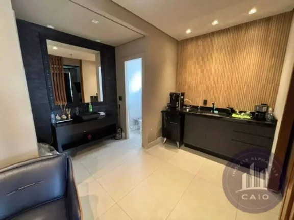 Imagem Sala Mobiliada para alugar, 60m² por R$ 7.500,00/mês - Alphaville/SP