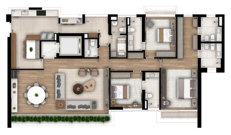 Imagem APARTAMENTO RESIDENCIAL em São Paulo - SP, Itaim Bibi
