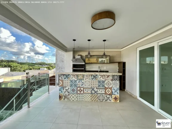 Imagem ALPHAVILLE SALVADOR 2 | VENDA E LOCAÇÃO  CASA EM ALPHAVILLE 2 SALVADOR COM 4/4 E 3 SUITES COM  513 METROS LINDA