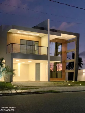 Imagem Casa à venda no Alphaville Sergipe - 4 suítes, área de lazer - Imperdível!