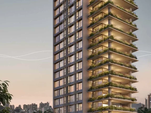 Imagem Apartamento de Luxo de 4 suítes no Condomínio Lignea Higienópolis, São Paulo-SP: 5 banheiros, 3 vagas, 303m².