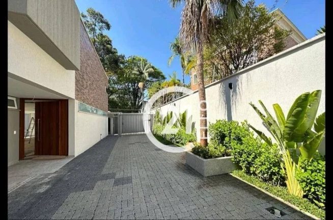 Imagem Casa com 3 dormitórios à venda, condomínio fechado, 472 m² por R$ 4.500.000 - Chácara Flora - São Paulo/SP