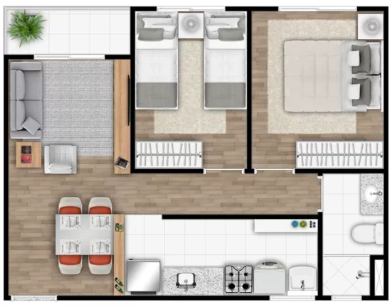 Imagem APARTAMENTO RESIDENCIAL em Campinas - SP, Loteamento Residencial Aladino Selmi