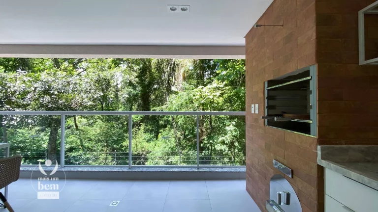 Imagem Venha morar em meio a natureza! Apartamento com 3 quartos (1 suíte), sacada com churrasqueira à venda por R$ 987.000 - Bacacheri - Curitiba/PR