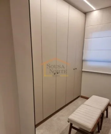 Imagem Apartamento maravilhoso, 2 dormitórios, sendo 1 suíte, ar condicionado quente e frio split, armár...