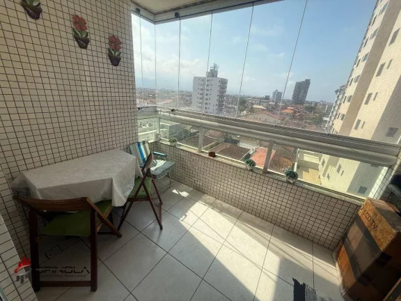 Imagem Apartamento com 2 dormitórios à venda, 72 m² por R$ 585.000,00 - Vila Caiçara - Praia Grande/SP